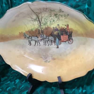 Royal Doulton “Coaching Days” Serving Bowl