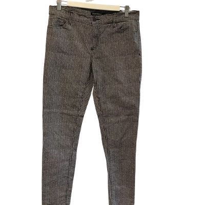 “Sportscraft” Womens long pants-  Size 10 -Black  / White 