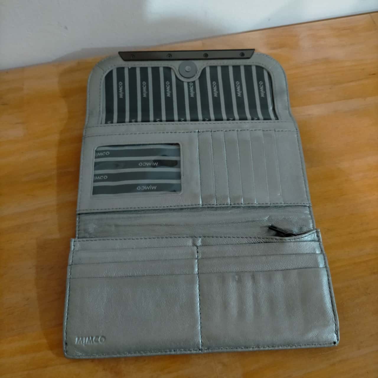 Mimco Black Leather Purse VGUC