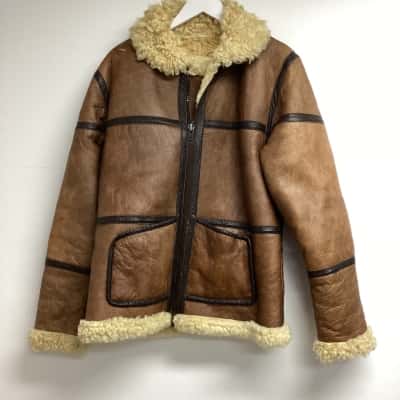 Vintage Florian Leather/Sheepskin Jacket Size M
