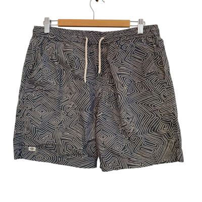 Mctavish Mens  Size S Shorts Beige / Grey / Striped 