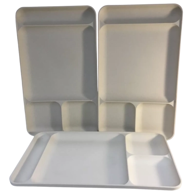 Tupperware Meal Tray x 3