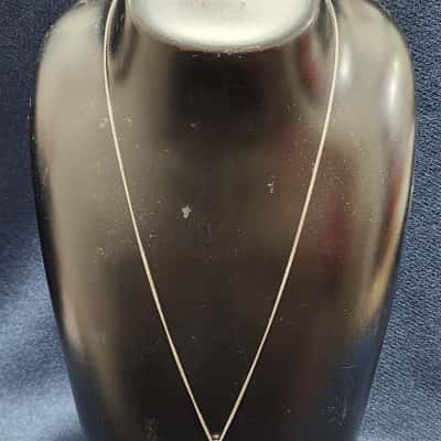 Womens  Necklace Stwrling Silver with Pendant both has stamped 925