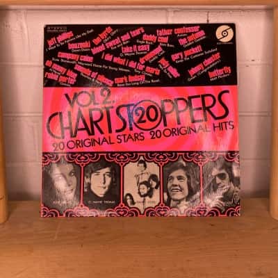 Vintage Vol. 2 Chart Stoppers 20 Original Hits Vinyl LP 