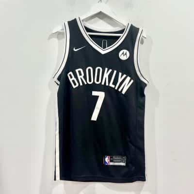 NBA Nike  Kevin Durant Brooklyn  Basketball Jersey Black Men’s Size S/M