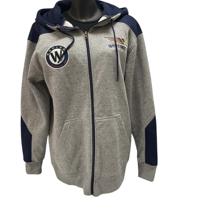 AFL West Coast Eagles Hoodie – Grey & Navy, Size M, Good Condition #AFL #WestCoastEagles #footymerch #unisexhoodie #sportswear