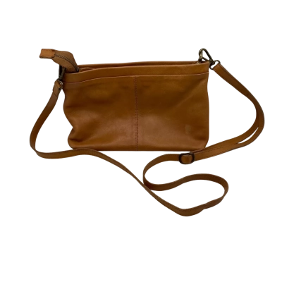 Rugged Hide Womens Shoulder Bag Brown 25x16cm