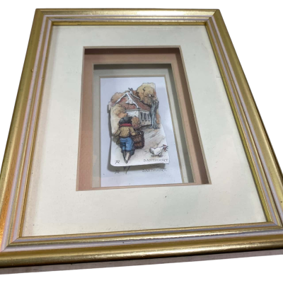 Steve Nelsen 3D Framed Print 22x17x3.5 cm