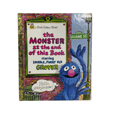 Little Golden Book ,The Monster at the end of this Book