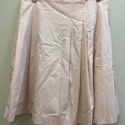 Arthur Galan Womens  Size 10 Midi Skirt Pink  