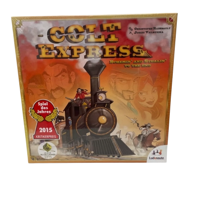 Brand new sealed in box colt express board game