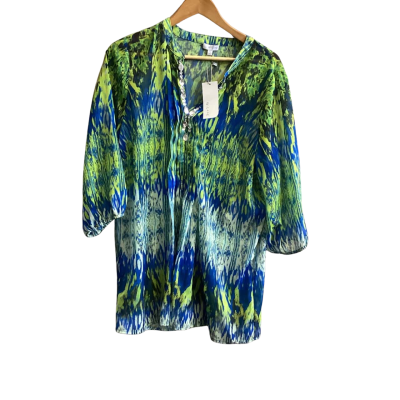 W. Lane Womens  Size 16 Blue / Green / Yellow 