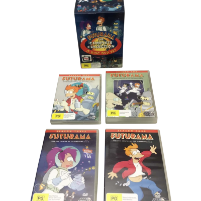 Futurama: The Complete Collection - Seasons 1-4 - 15 Disc DVD Box Set