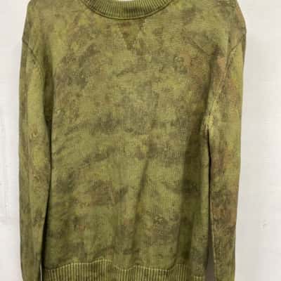 Saba Womens  Size XS Jumper Camouflage / Green 