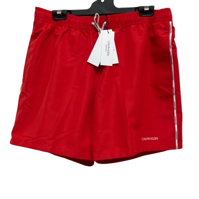 New with Tags Calvin Klein Mens  Size L Red 