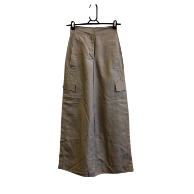 BNWT COS Women's Size AU 4 Wide Legged Cargo Pant Brown 