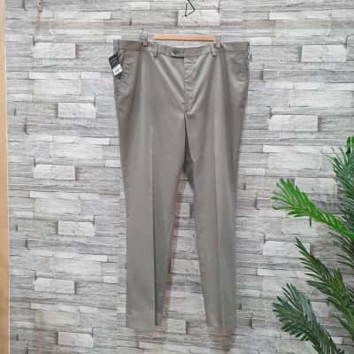 Sax Altman Mens  Size XL Dress Pants Grey 