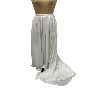 NEW  Womens  Size 8 Bridal Maxi Skirt White 