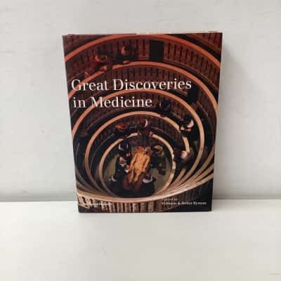Great Discoveries in Medicine hardcover book