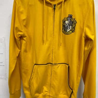Harry Potter Womens  Size M Hoodie Yellow 