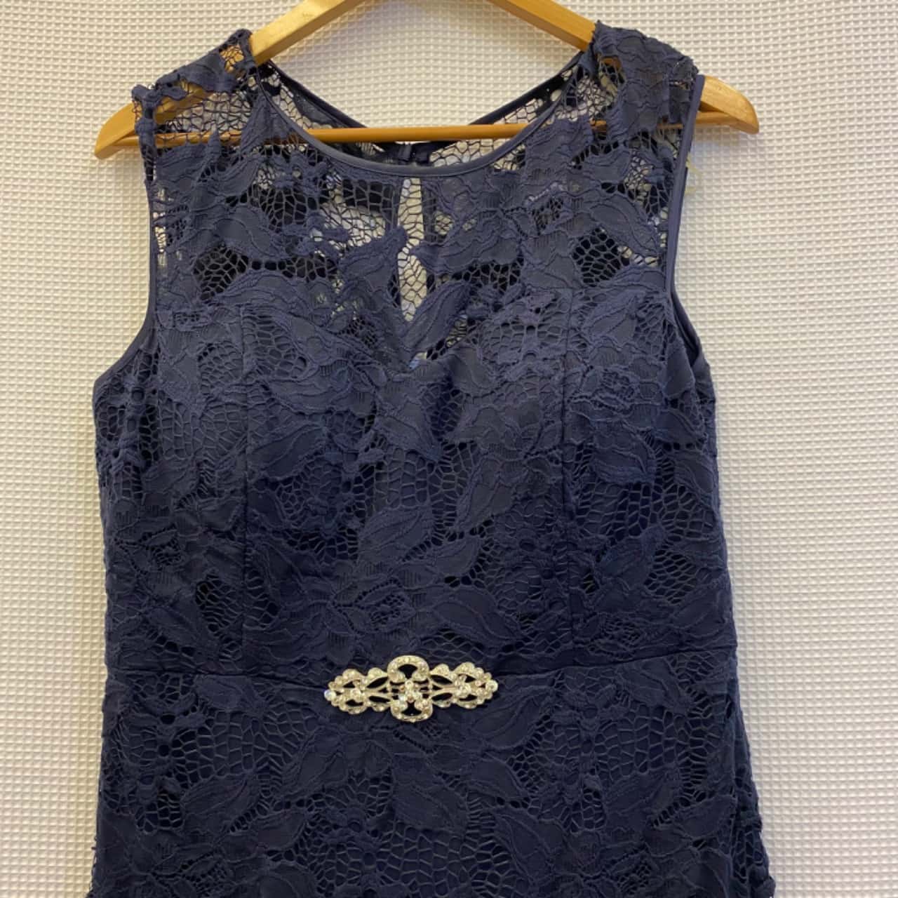 princess polly baby blue dress Style Guide: How To Accessorise A Navy Dress