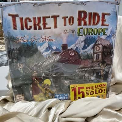 Ticket to Ride Europe Boardgame