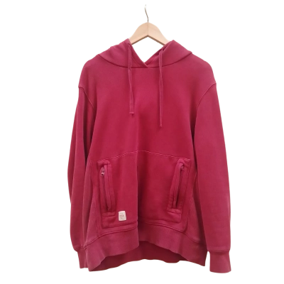 Size M Globe Hoodie Red
