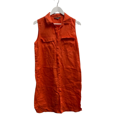 Susan Womens  Size 12 Sleeveless Dress  Orange 