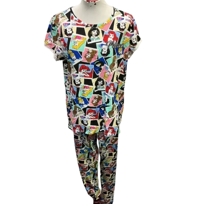 Disney Womens  Size L Pyjamas Multicoloured / Pink  