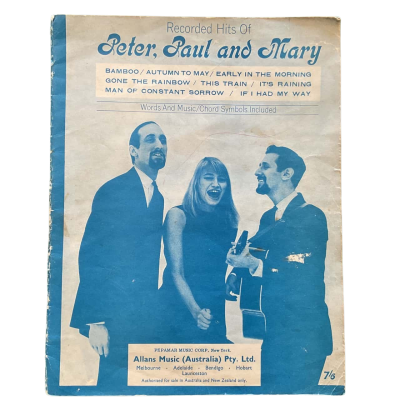 (Recorded Hits Of) Peter, Paul and Mary Australian Songbook