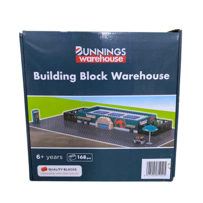 Bunnings Warehouse Building Block Warehouse Toy