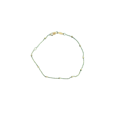  Womens Medley Bracelet Gold Tone / Silver Core (Stamped 925)