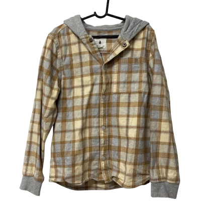 Kids Country Road Size 8 Beige and Grey Jacket