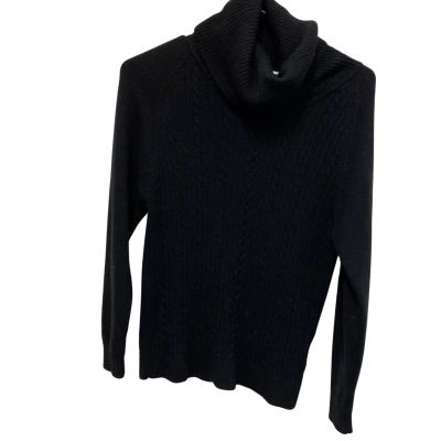  Women’s Slade Size 8 Turtleneck Jumper Black  