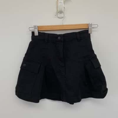 Country Road Black Mini Skirt  Size 8 