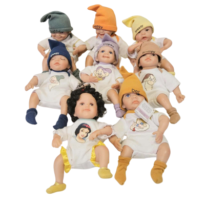 Ashton Drake Disney Snow White and the Seven Dwarfs Baby Doll Collection.