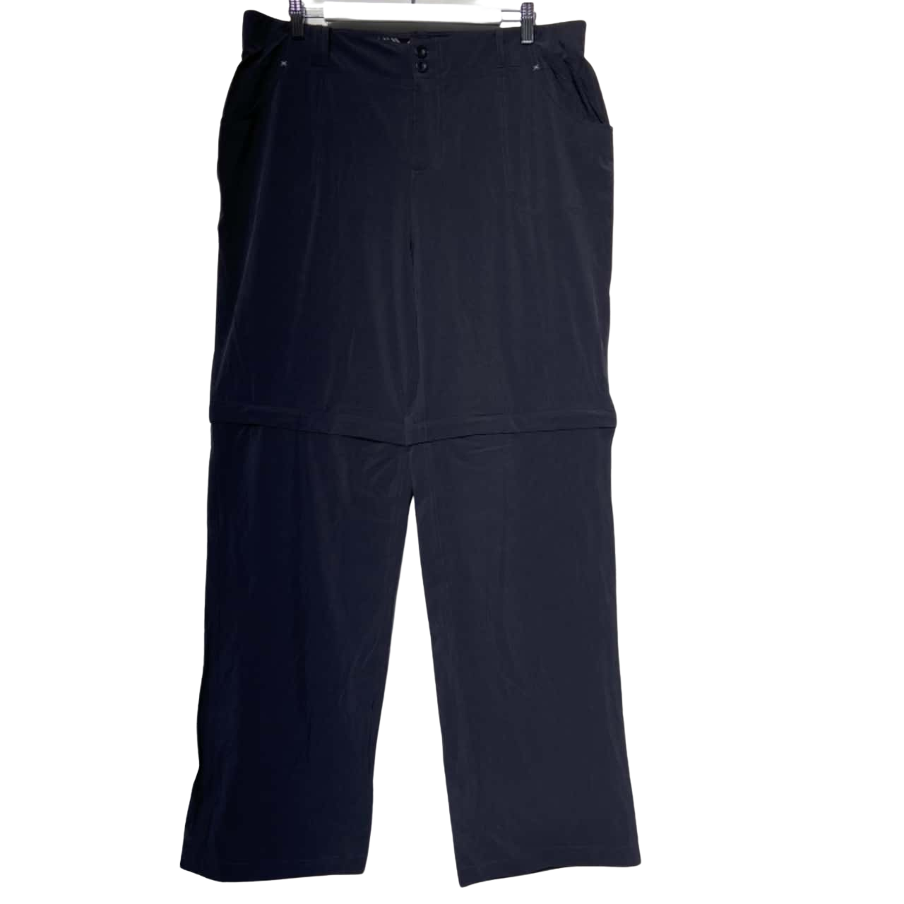 Kathmandu Womens zip off pants Size 18 Black (s)