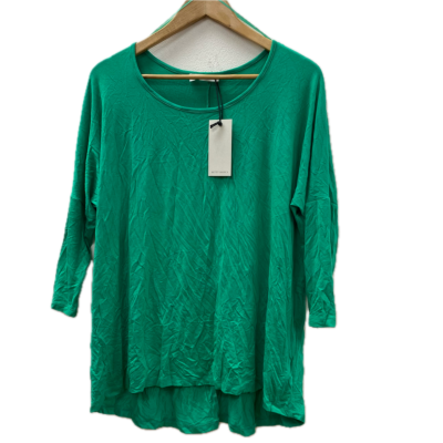 Betty Basics Womens T-Shirt Size 10 Green 