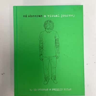 Ed Sheeran a visual journey Hard cover book