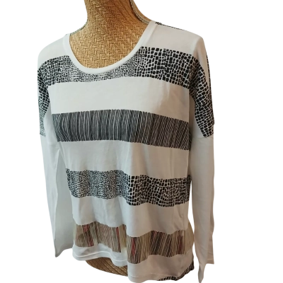 Sass & Bide Womens  Size XS Long Sleeve Top Ivory