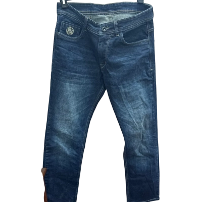 Calvin Klein Mens  Size 32 Dark Blue Denim Jeans 