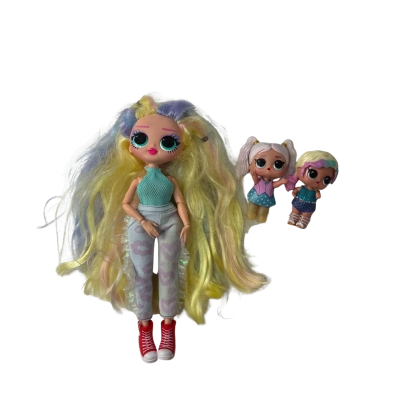 LOL Suprise! OMG Sunshine Makeover Stellar Gurl Fashion Doll with 2 minis