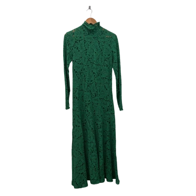  Malene Birger Womens  Size 36 Formal Dress / Long Sleeve Dress / Maxi Dress Green 