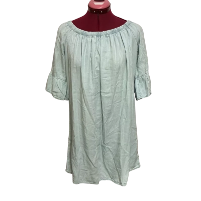 Forever New Women’s  Size 10 Short Sleeve Top Blue 