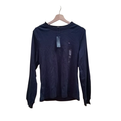 Womens Tommy Hilfiger Navy Blue Long Sleeve Top Size L NEW WITH TAGS