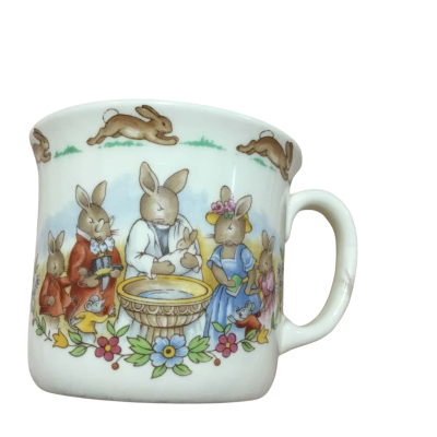 Royal Doulton Bunnykins Christening Mug