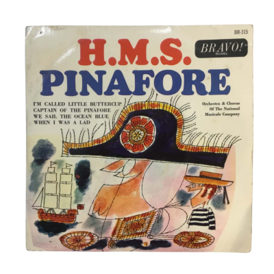 Vintage H.M.S Pinafore Vinyl Record