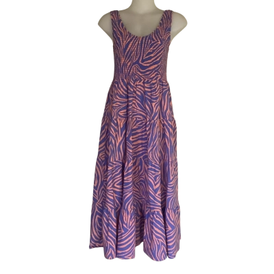 Mister Zimi.   Shirred Bodice Midi Dress.   Size 12 