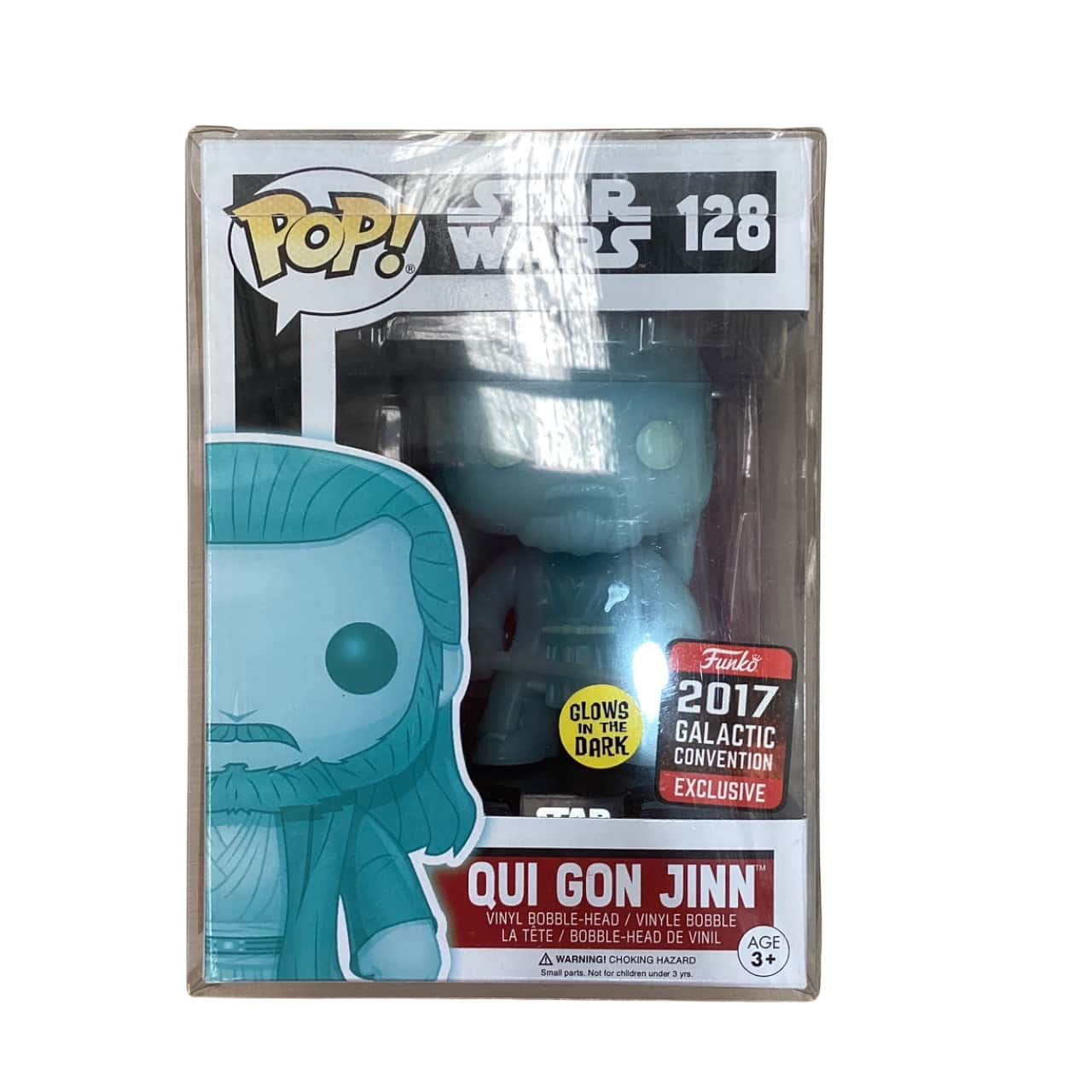 Qui-Gon Jinn (Force Ghost) - Star Wars Pop! Vinyl (Exc
