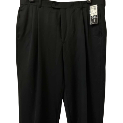 Anthony Rubino Men’s Straight Leg Pants Black  
